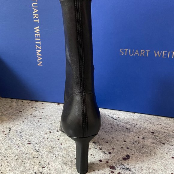 Brandie Leather Sock Boots from STUART WEITZMAN - Picture 8 of 12